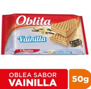 OBLEA OBLITA 50G VAINILLA